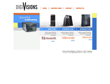 Tablet Screenshot of digivisions.com